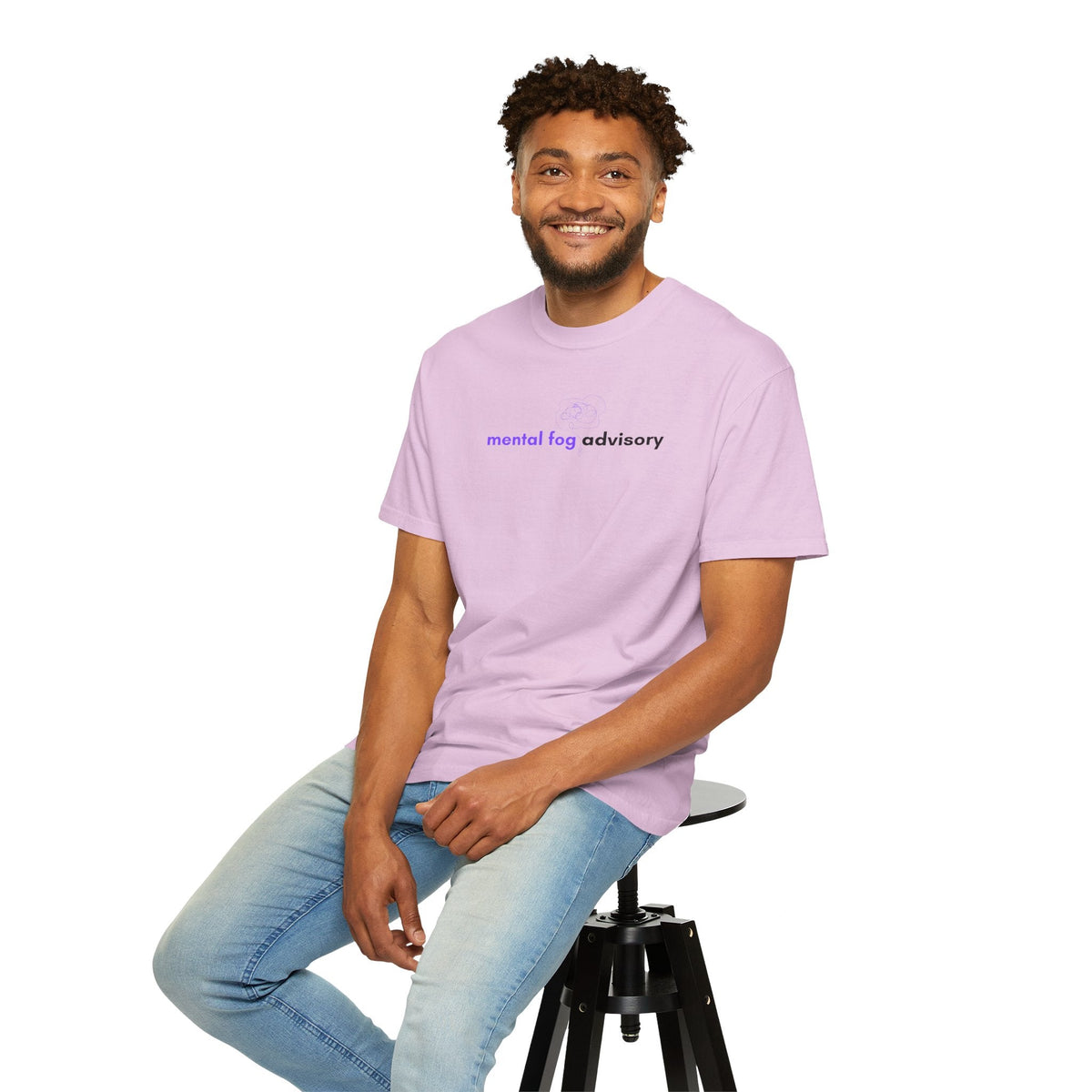 Mental Fog Advisory T-Shirt | Neuro Awareness Tee - Clothing, Unisex, T-Shirts - EpiAl's Shop