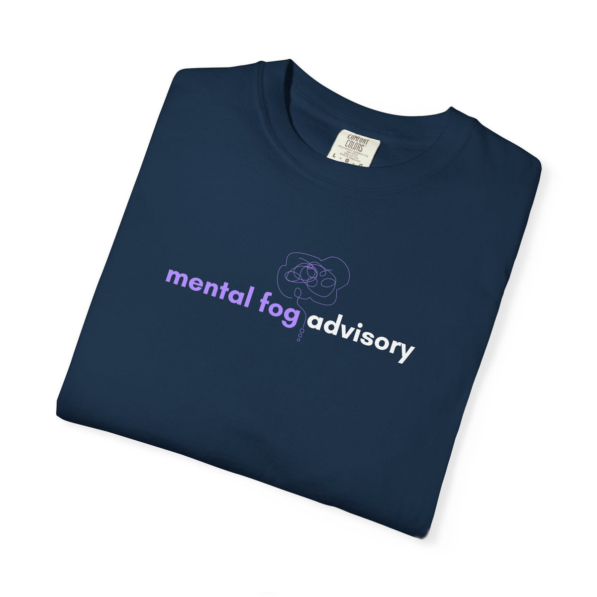 Mental Fog Advisory T-Shirt | Neuro Awareness Tee - Clothing, Unisex, T-Shirts - EpiAl's Shop