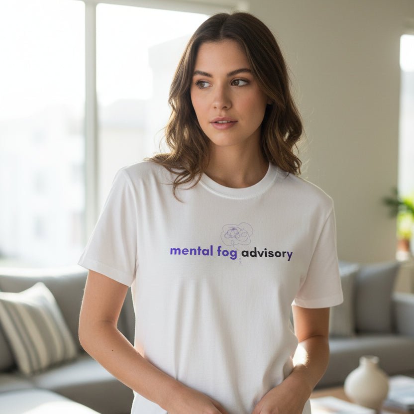 Mental Fog Advisory T-Shirt | Neuro Awareness Tee - Clothing, Unisex, T-Shirts - EpiAl's Shop