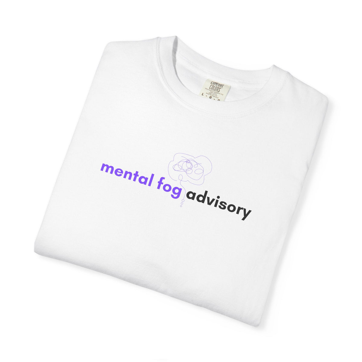 Mental Fog Advisory T-Shirt | Neuro Awareness Tee - Clothing, Unisex, T-Shirts - EpiAl's Shop