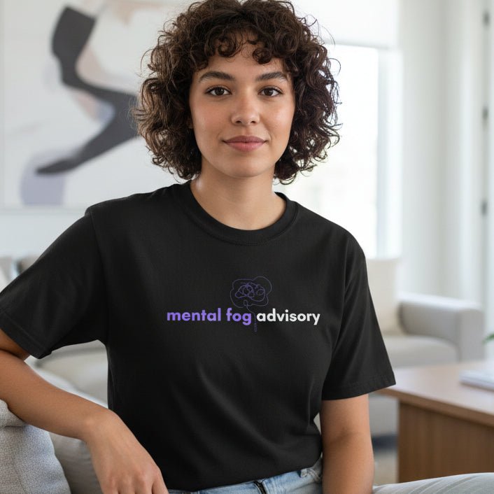 Mental Fog Advisory T-Shirt | Neuro Awareness Tee - Clothing, Unisex, T-Shirts - EpiAl's Shop
