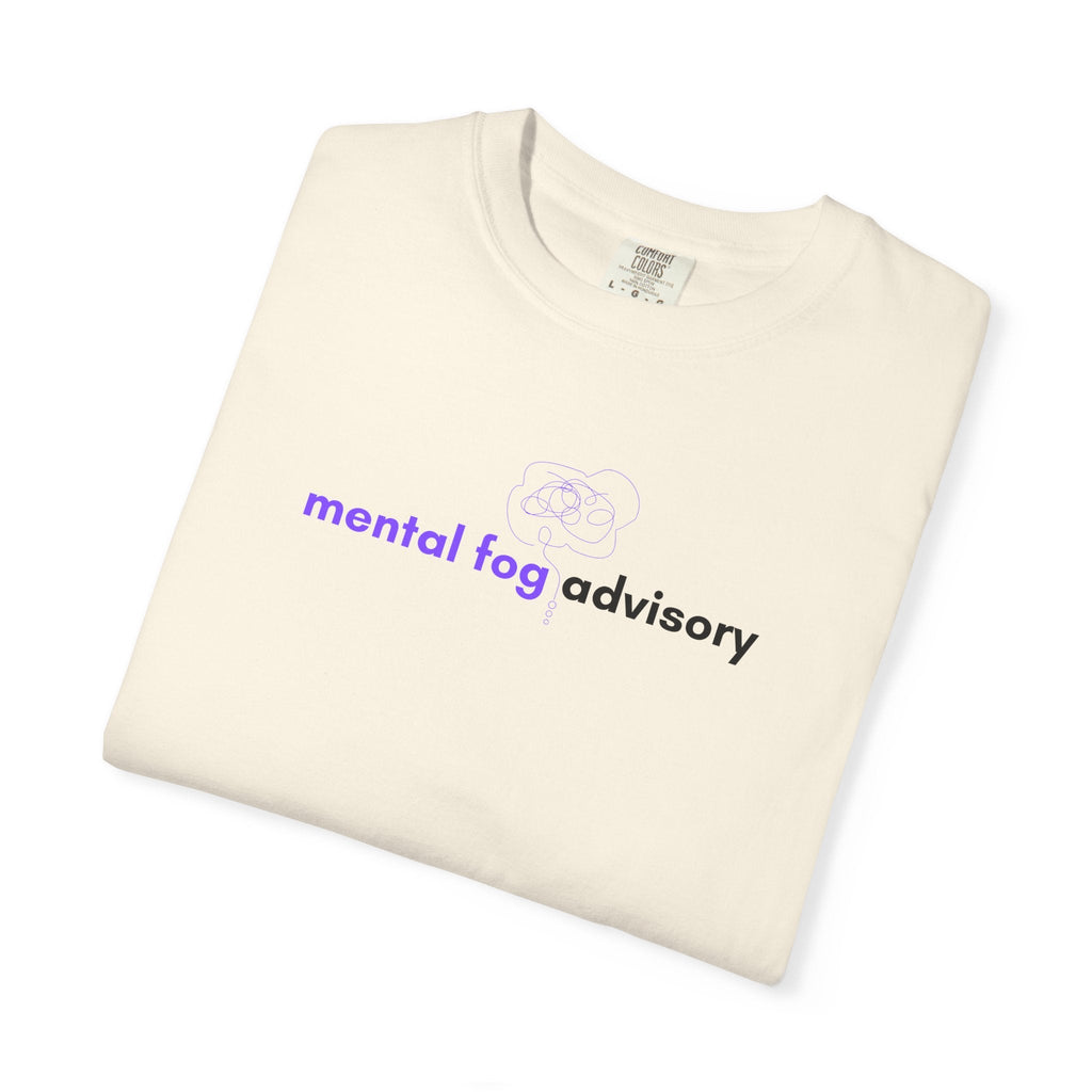 Mental Fog Advisory T-Shirt | Neuro Awareness Tee - Clothing, Unisex, T-Shirts - EpiAl's Shop