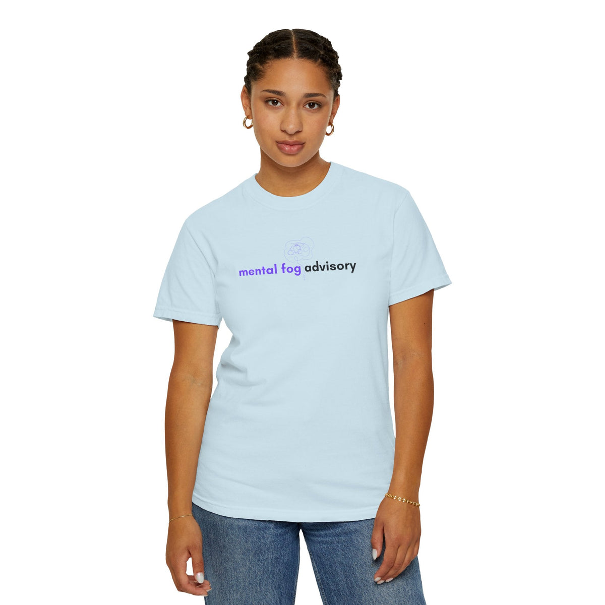 Mental Fog Advisory T-Shirt | Neuro Awareness Tee - Clothing, Unisex, T-Shirts - EpiAl's Shop