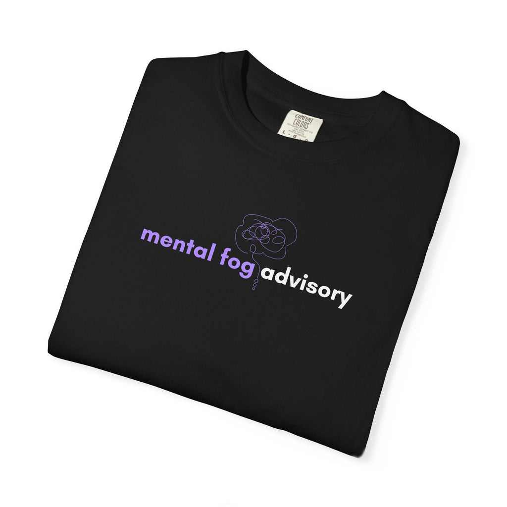 Mental Fog Advisory T-Shirt | Neuro Awareness Tee - Clothing, Unisex, T-Shirts - EpiAl's Shop