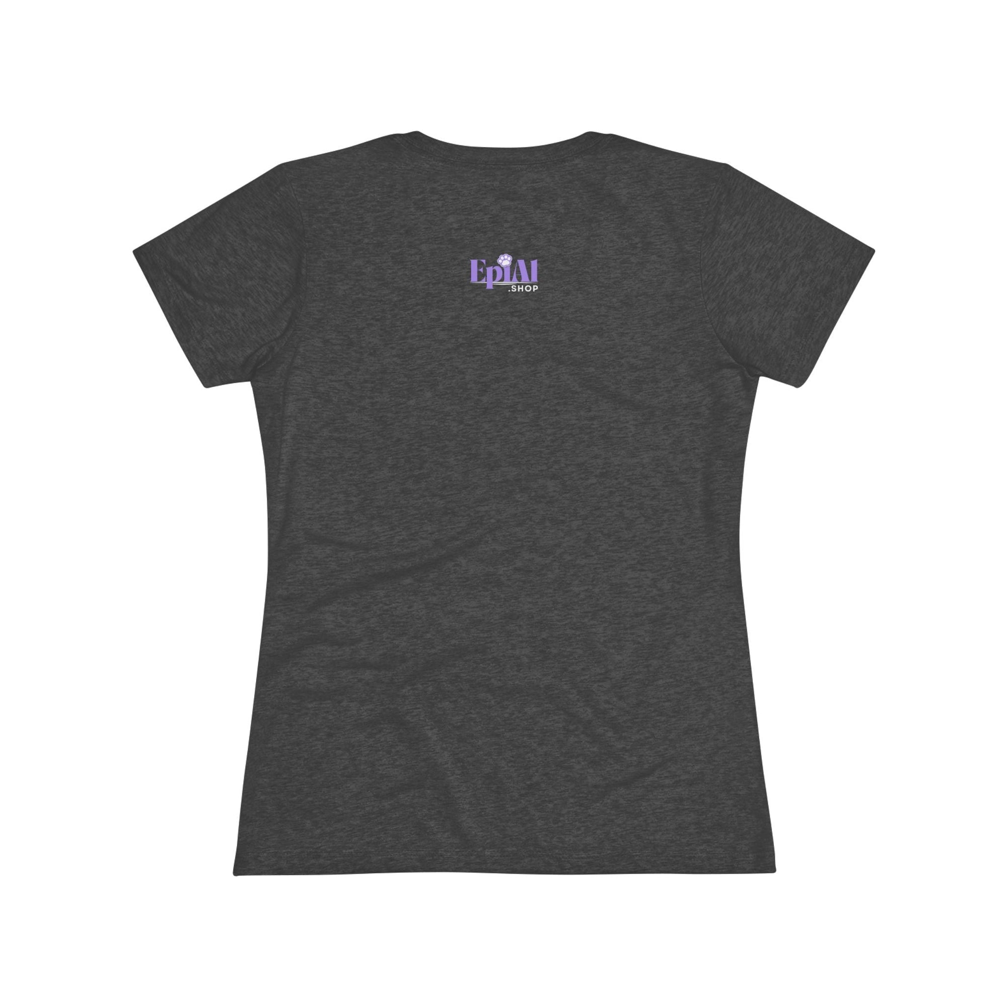 Meow at Cats Women's Triblend Tee - T - Shirt - Epileptic Al’s Shop