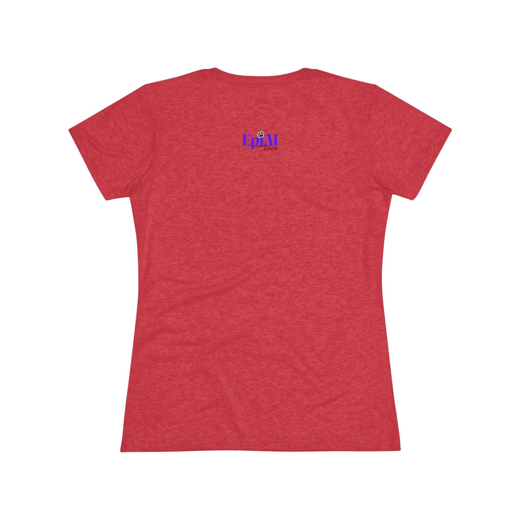 Meow at Cats Women's Triblend Tee - T - Shirt - Epileptic Al’s Shop