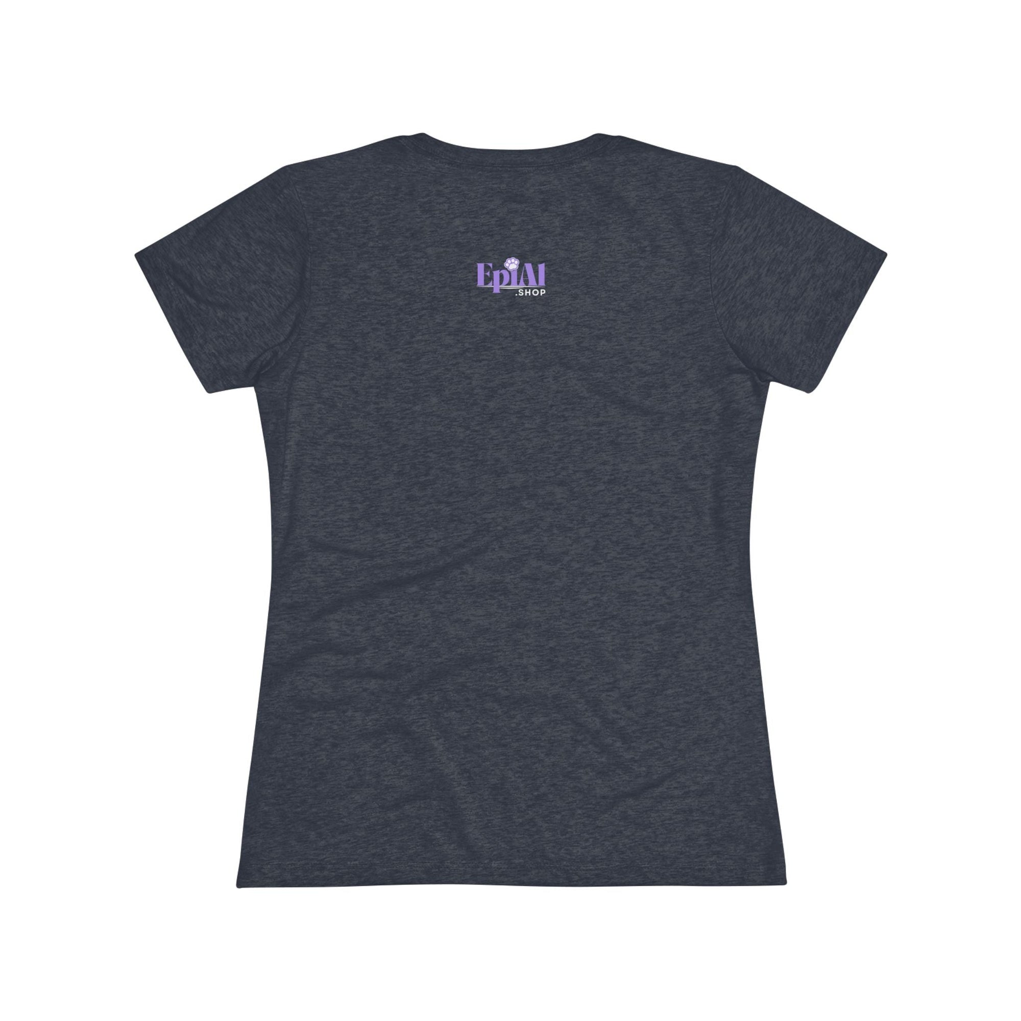 Meow at Cats Women's Triblend Tee - T - Shirt - Epileptic Al’s Shop