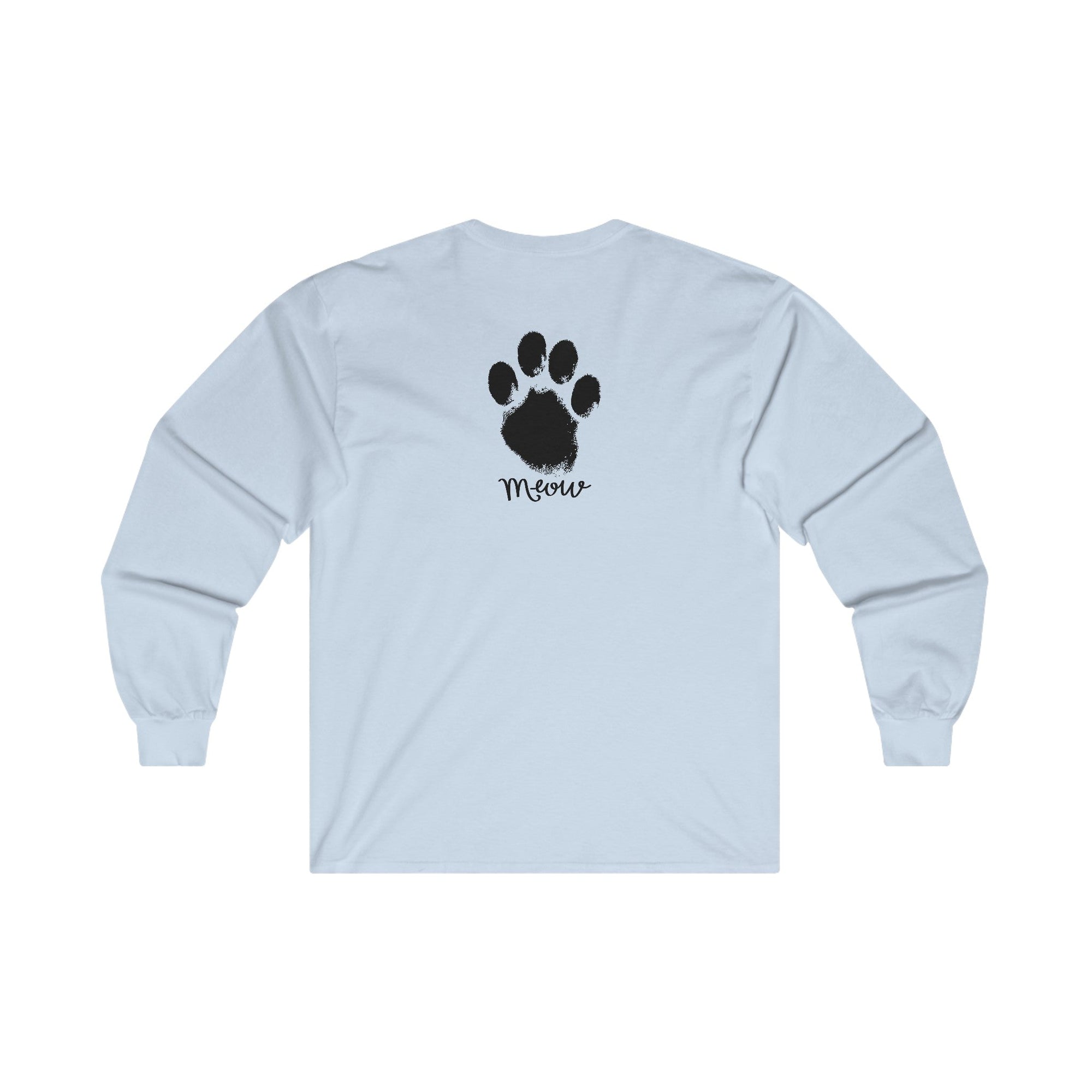 Meow Ultra Cotton Long Sleeve Tee - Long - sleeve - Epileptic Al’s Shop