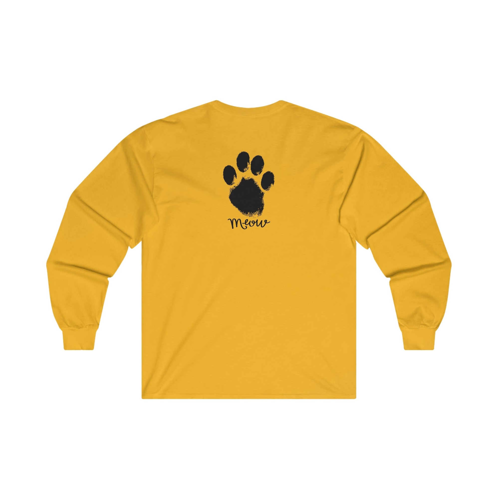 Meow Ultra Cotton Long Sleeve Tee - Long - sleeve - Epileptic Al’s Shop