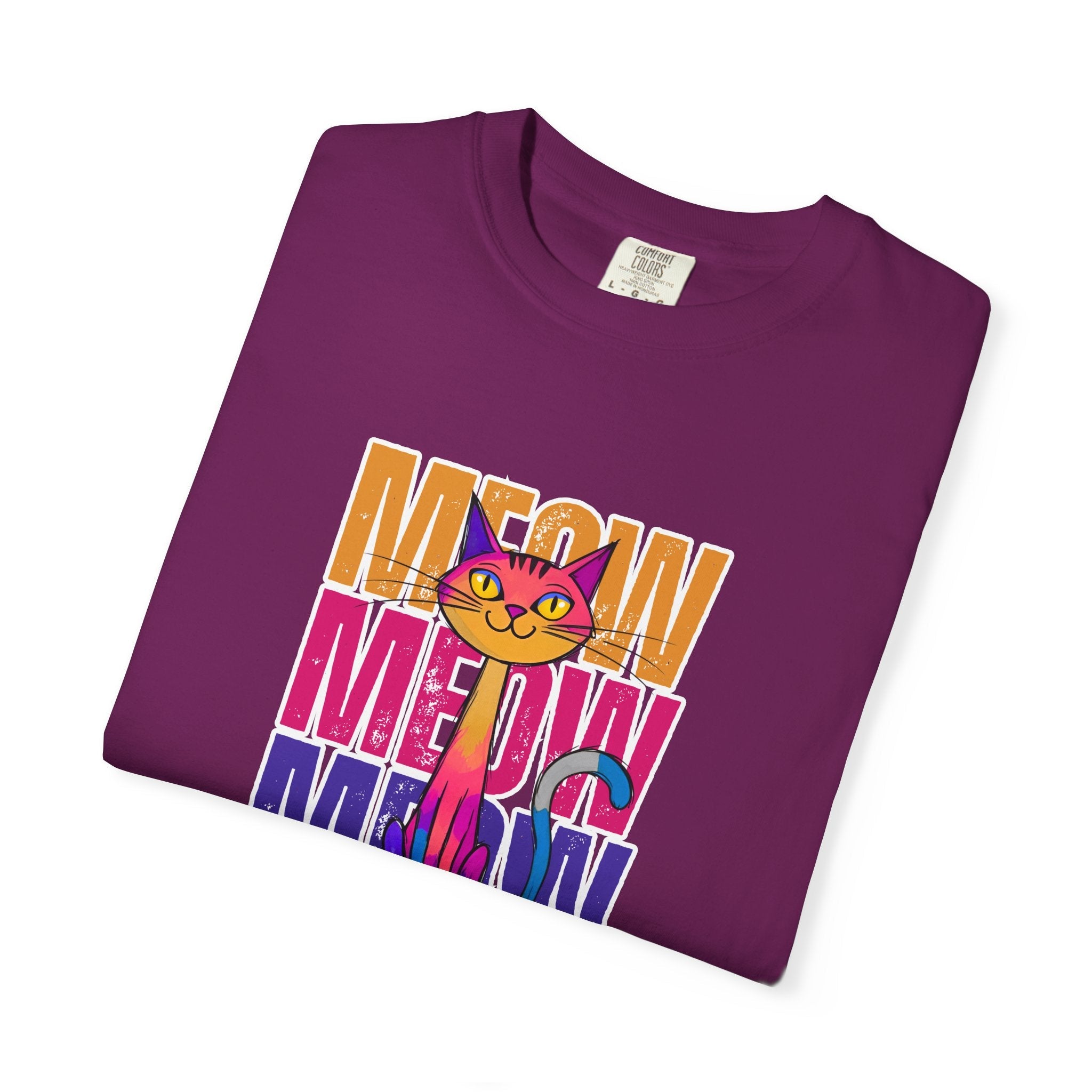 Meow Vibes Unisex T-Shirt | Funny Cat Tee - Clothing, T-shirts - EpiAl's Shop