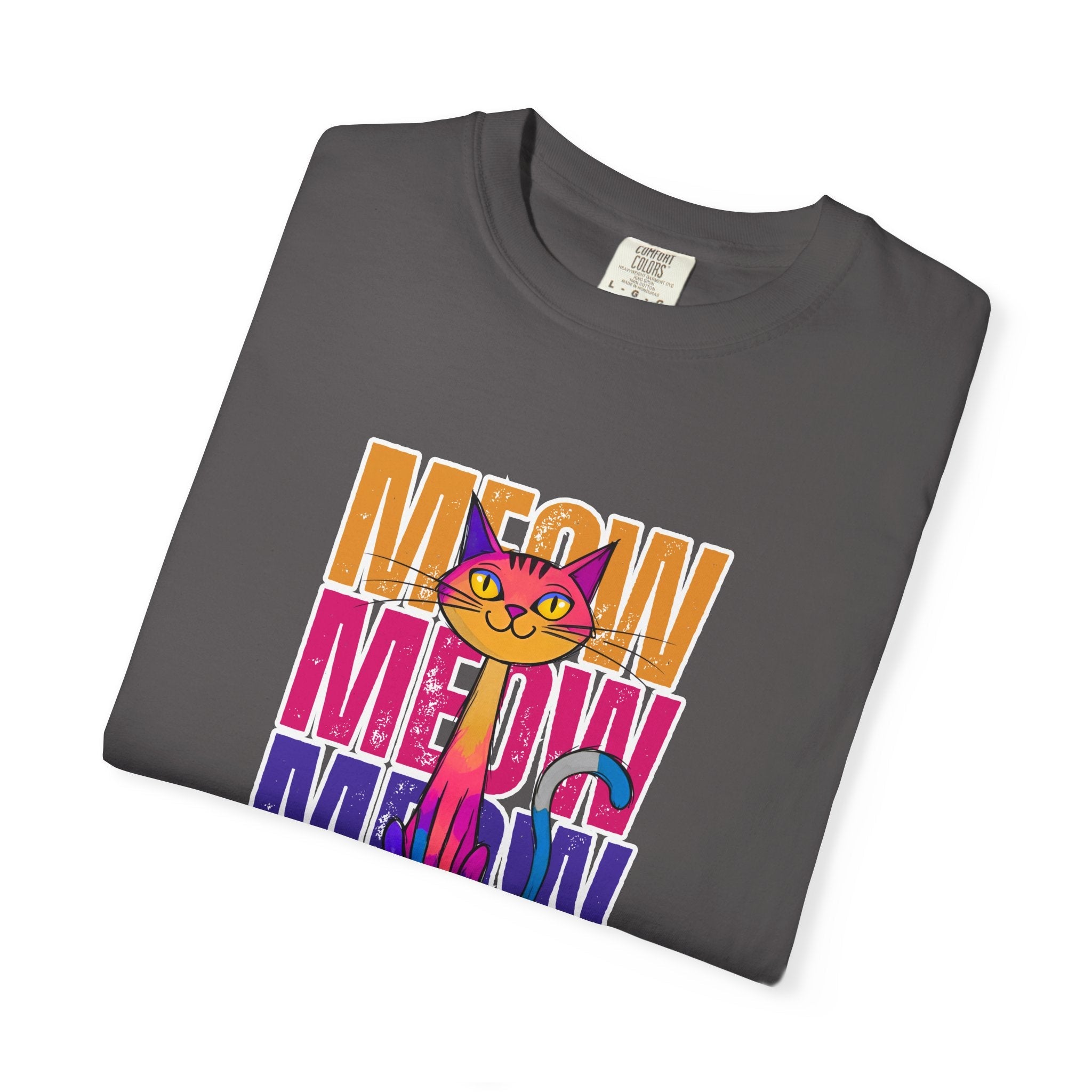 Meow Vibes Unisex T-Shirt | Funny Cat Tee - Clothing, T-shirts - EpiAl's Shop