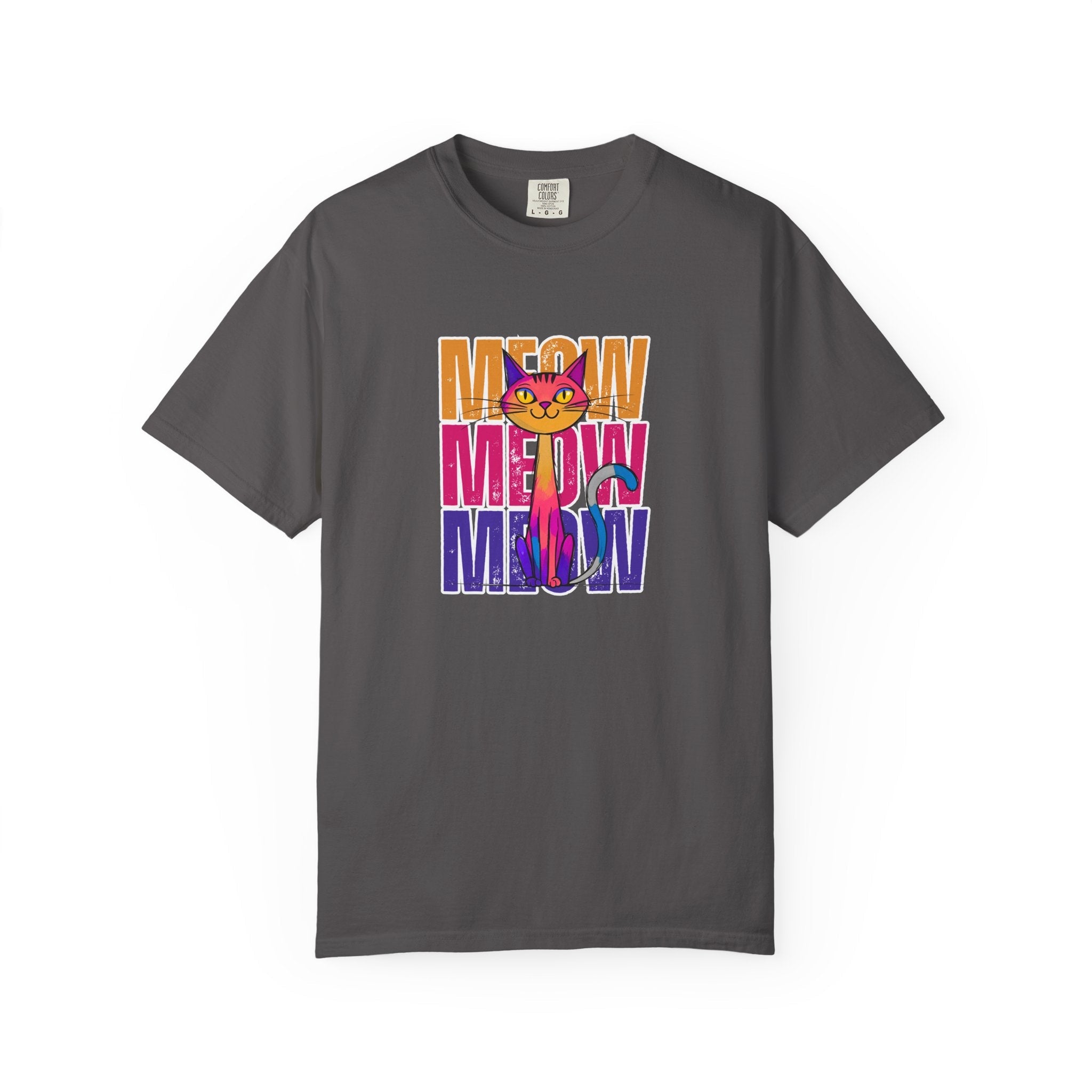 Meow Vibes Unisex T-Shirt | Funny Cat Tee - Clothing, T-shirts - EpiAl's Shop