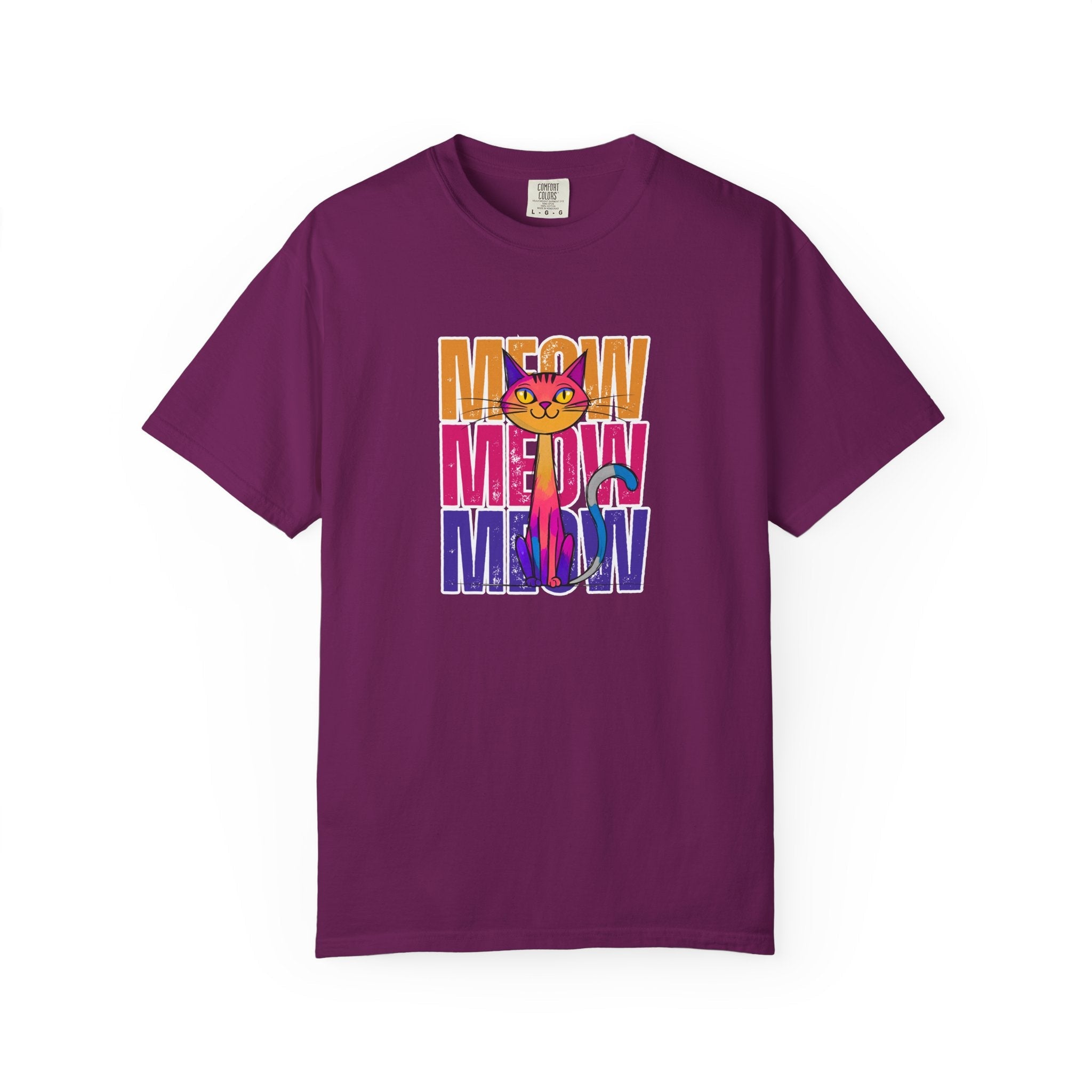 Meow Vibes Unisex T-Shirt | Funny Cat Tee - Clothing, T-shirts - EpiAl's Shop