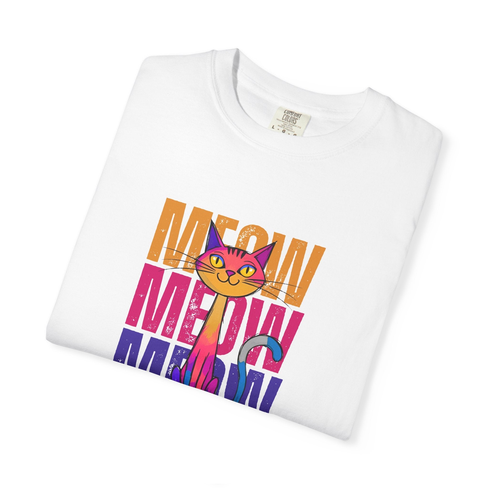 Meow Vibes Unisex T-Shirt | Funny Cat Tee - Clothing, T-shirts - EpiAl's Shop