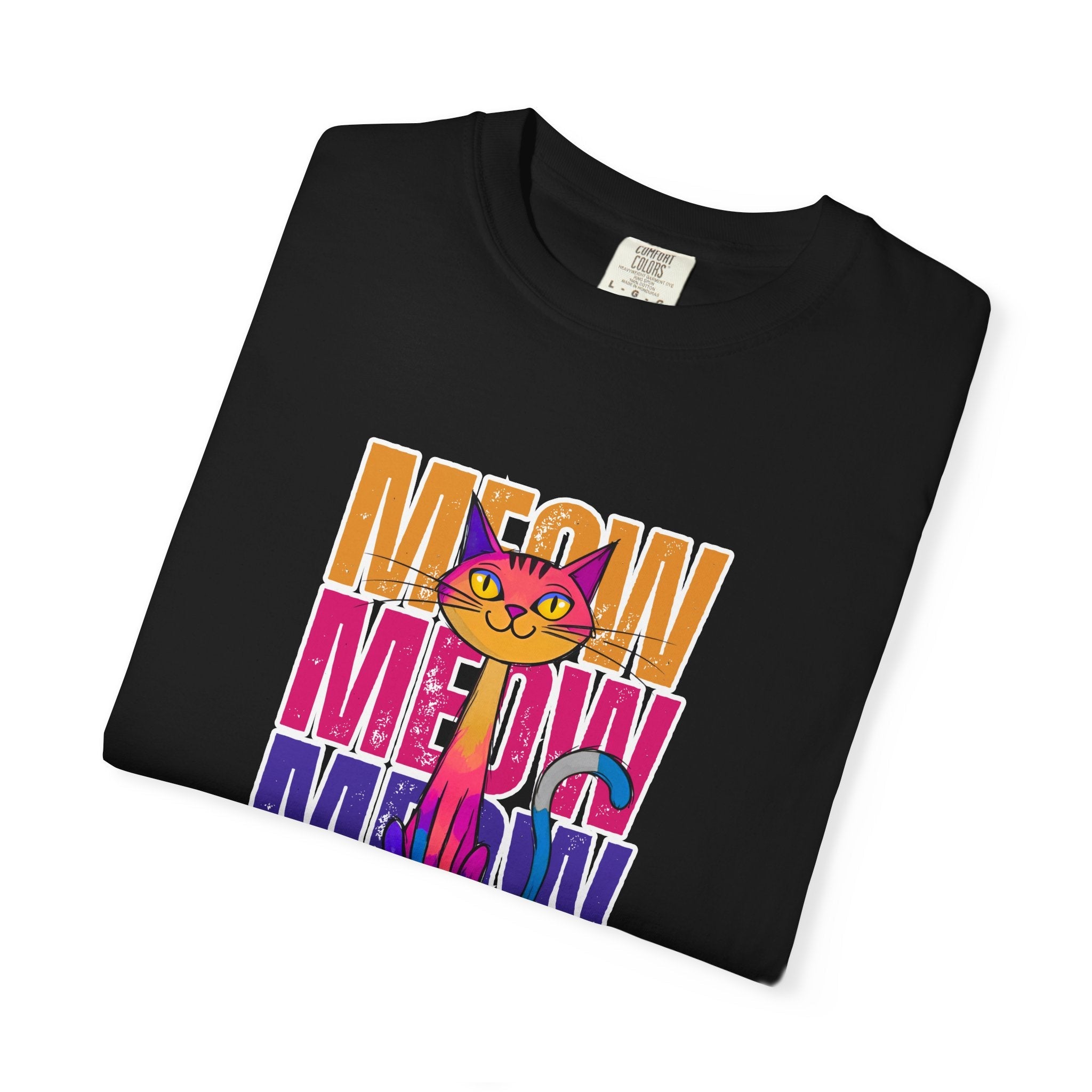 Meow Vibes Unisex T-Shirt | Funny Cat Tee - Clothing, T-shirts - EpiAl's Shop