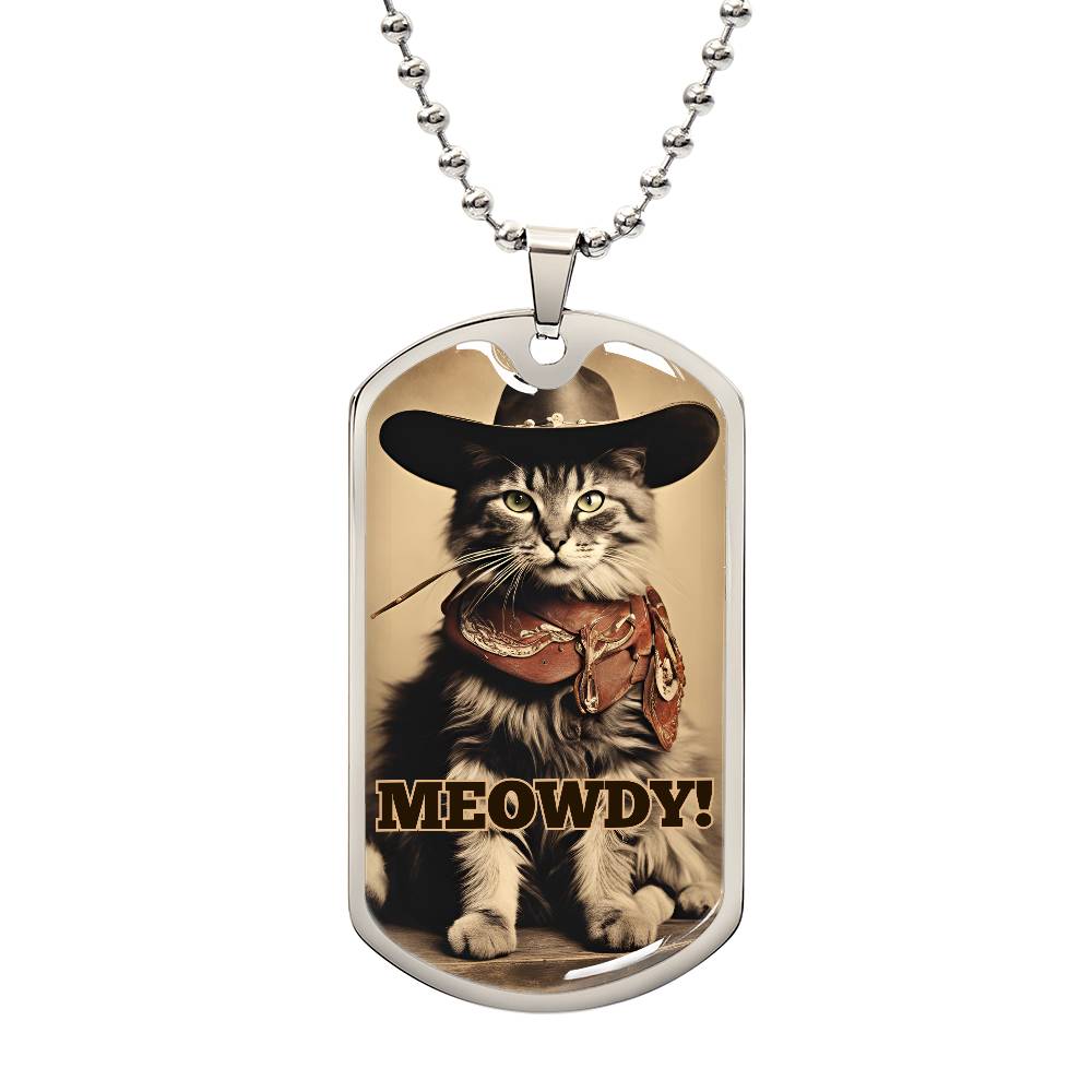 Meowdy Necklace - Jewelry - Epileptic Al’s Shop