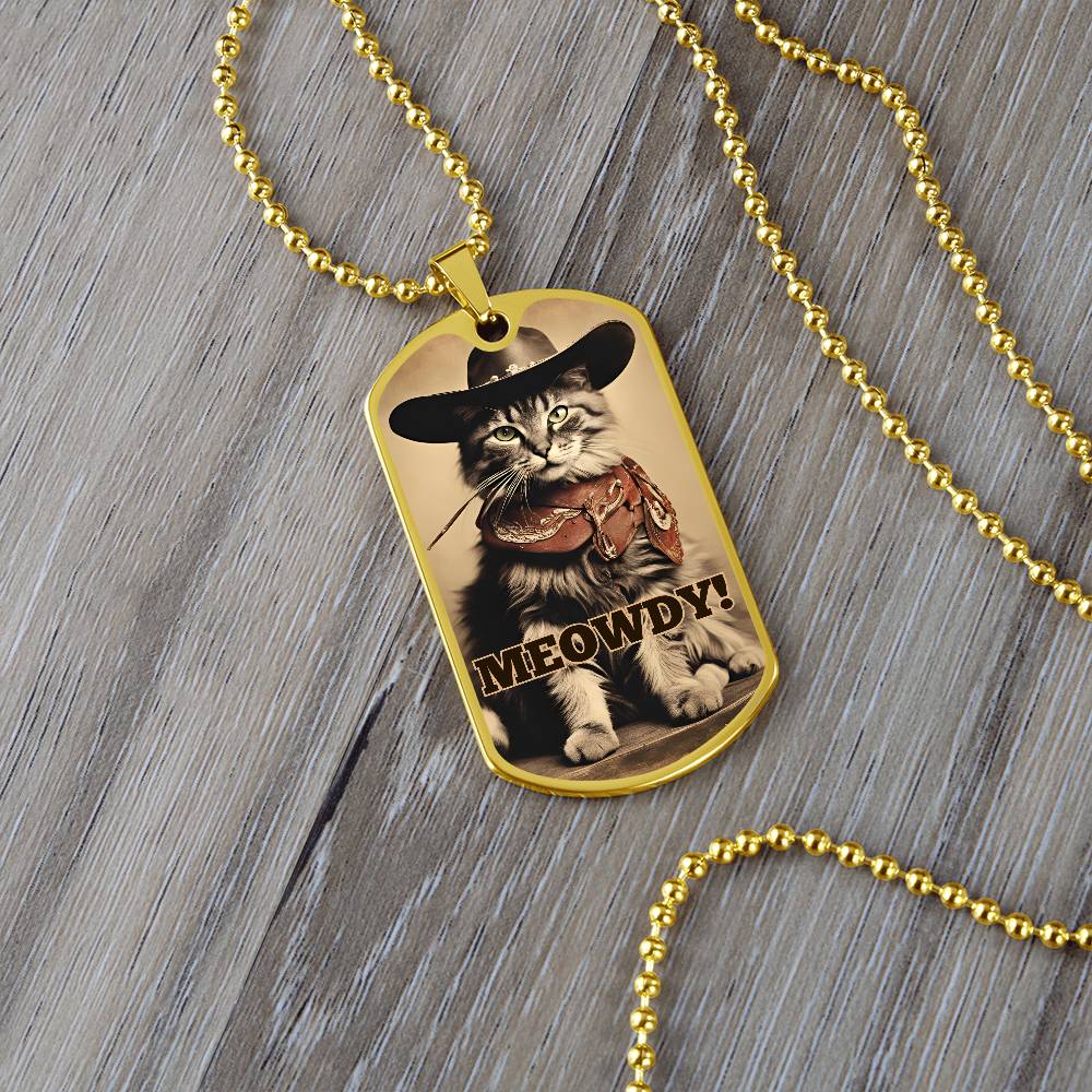 Meowdy Necklace - Jewelry - Epileptic Al’s Shop
