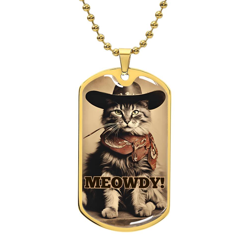 Meowdy Necklace - Jewelry - Epileptic Al’s Shop