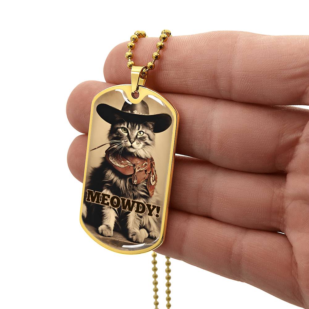 Meowdy Necklace - Jewelry - Epileptic Al’s Shop