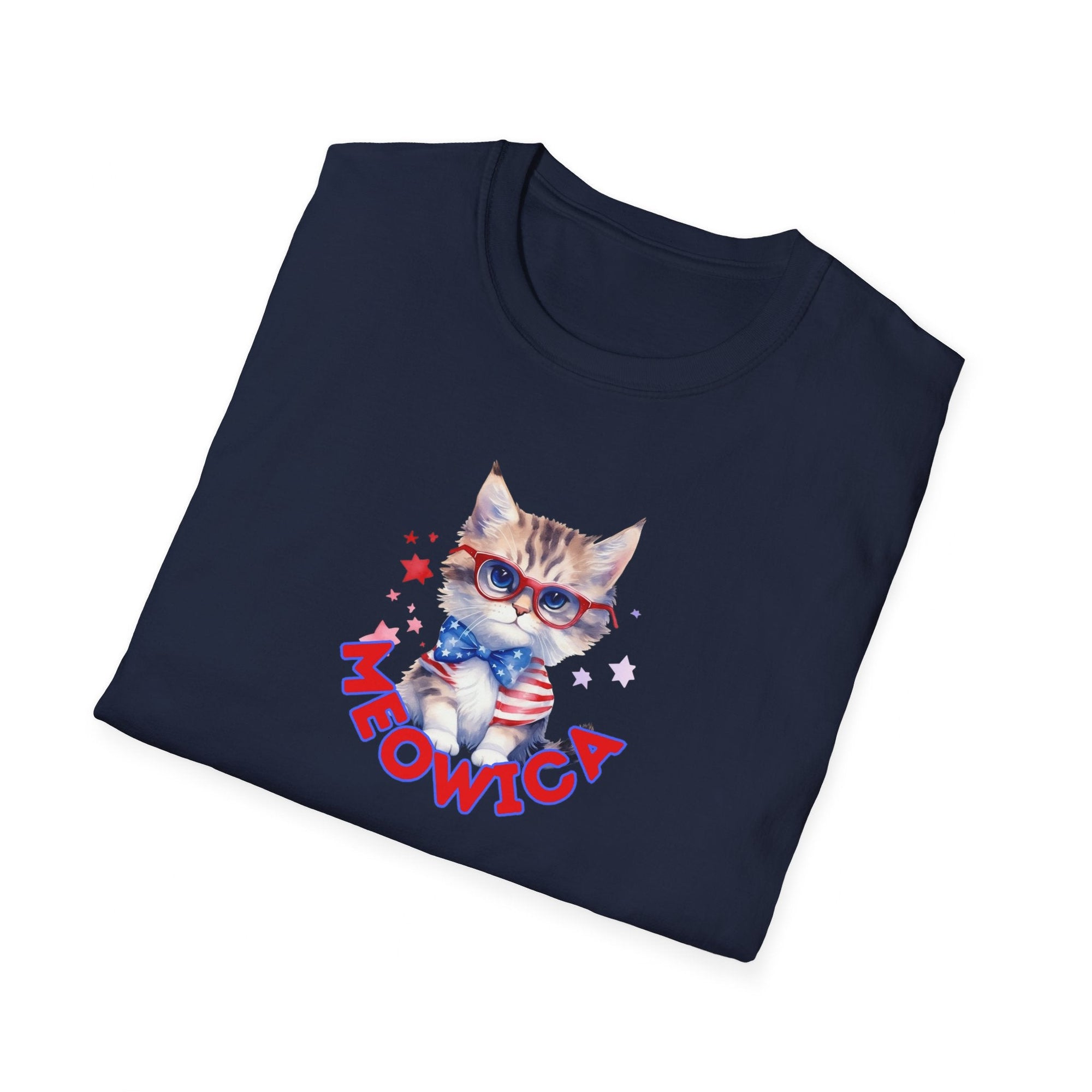 Meowica Unisex Softstyle T - Shirt - T - Shirt - Epileptic Al’s Shop
