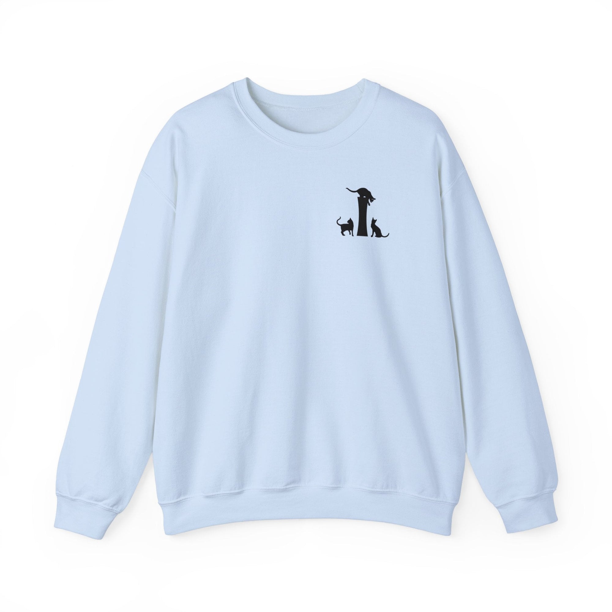 Meownogram I Unisex Crewneck Sweatshirt - Sweatshirt - Epileptic Al’s Shop