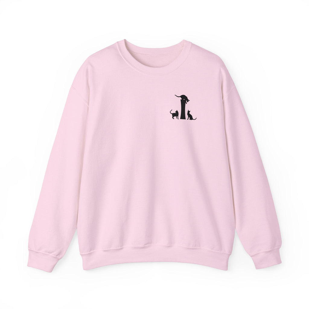 Meownogram I Unisex Crewneck Sweatshirt - Sweatshirt - Epileptic Al’s Shop