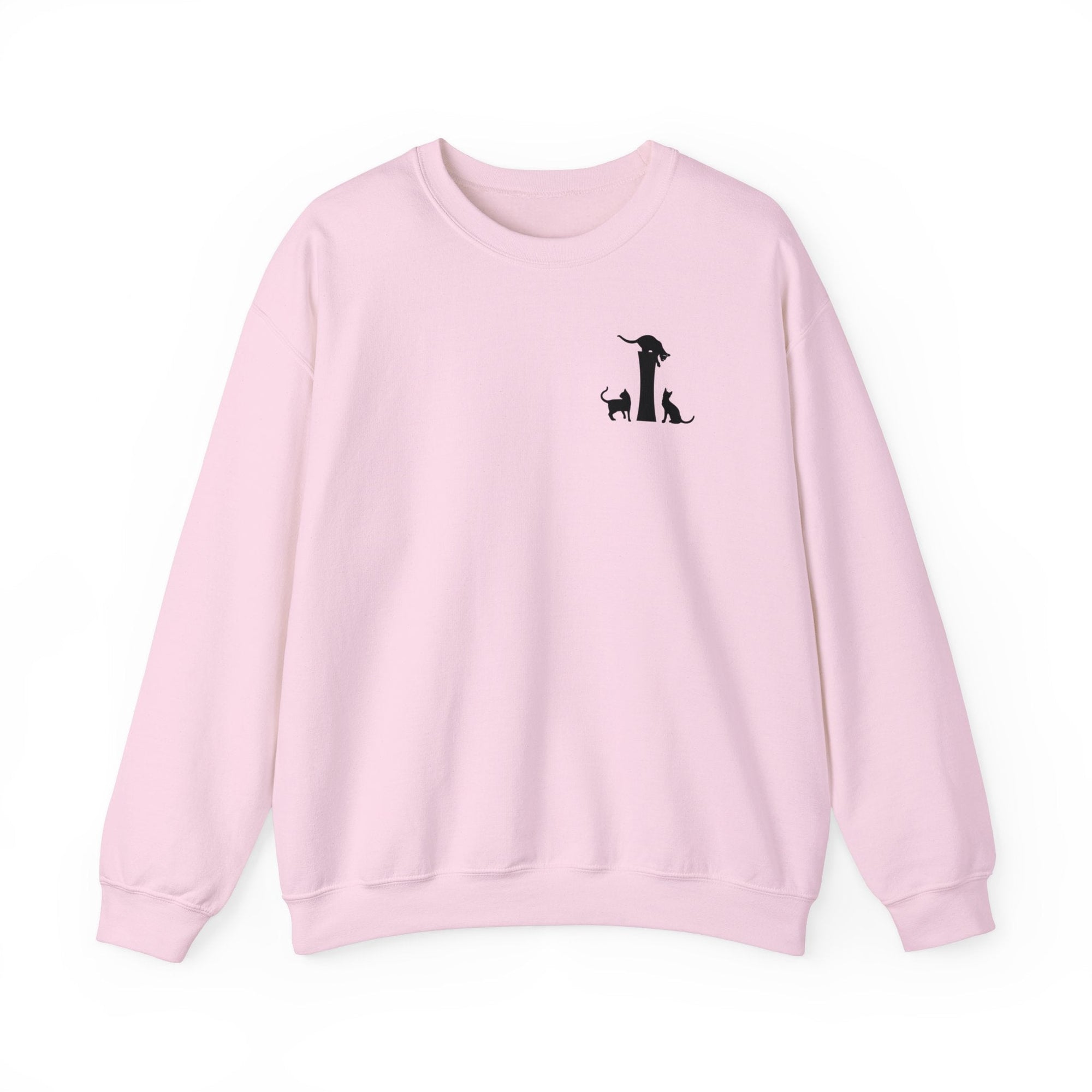 Meownogram I Unisex Crewneck Sweatshirt - Sweatshirt - Epileptic Al’s Shop