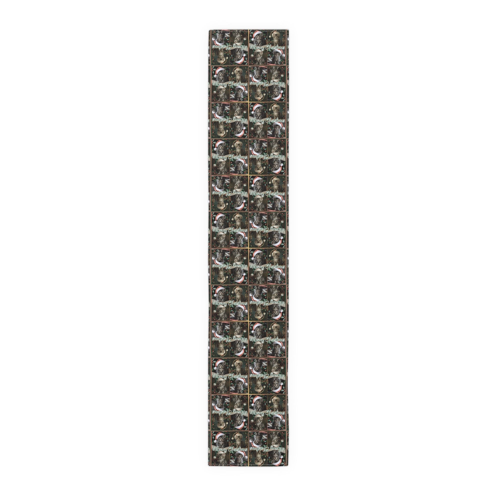 Meowy Christmas Festive Table Runner - Decor, Dining, Table Decor - EpiAl's Shop