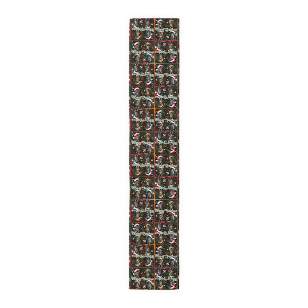 Meowy Christmas Festive Table Runner - Decor, Dining, Table Decor - EpiAl's Shop