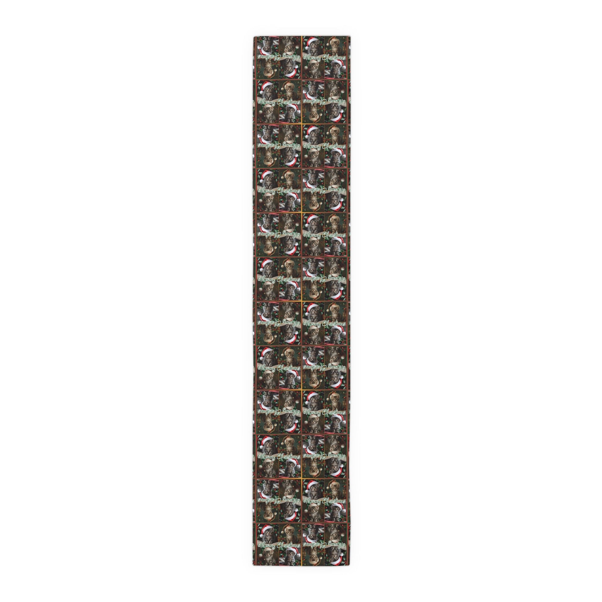 Meowy Christmas Festive Table Runner - Decor, Dining, Table Decor - EpiAl's Shop