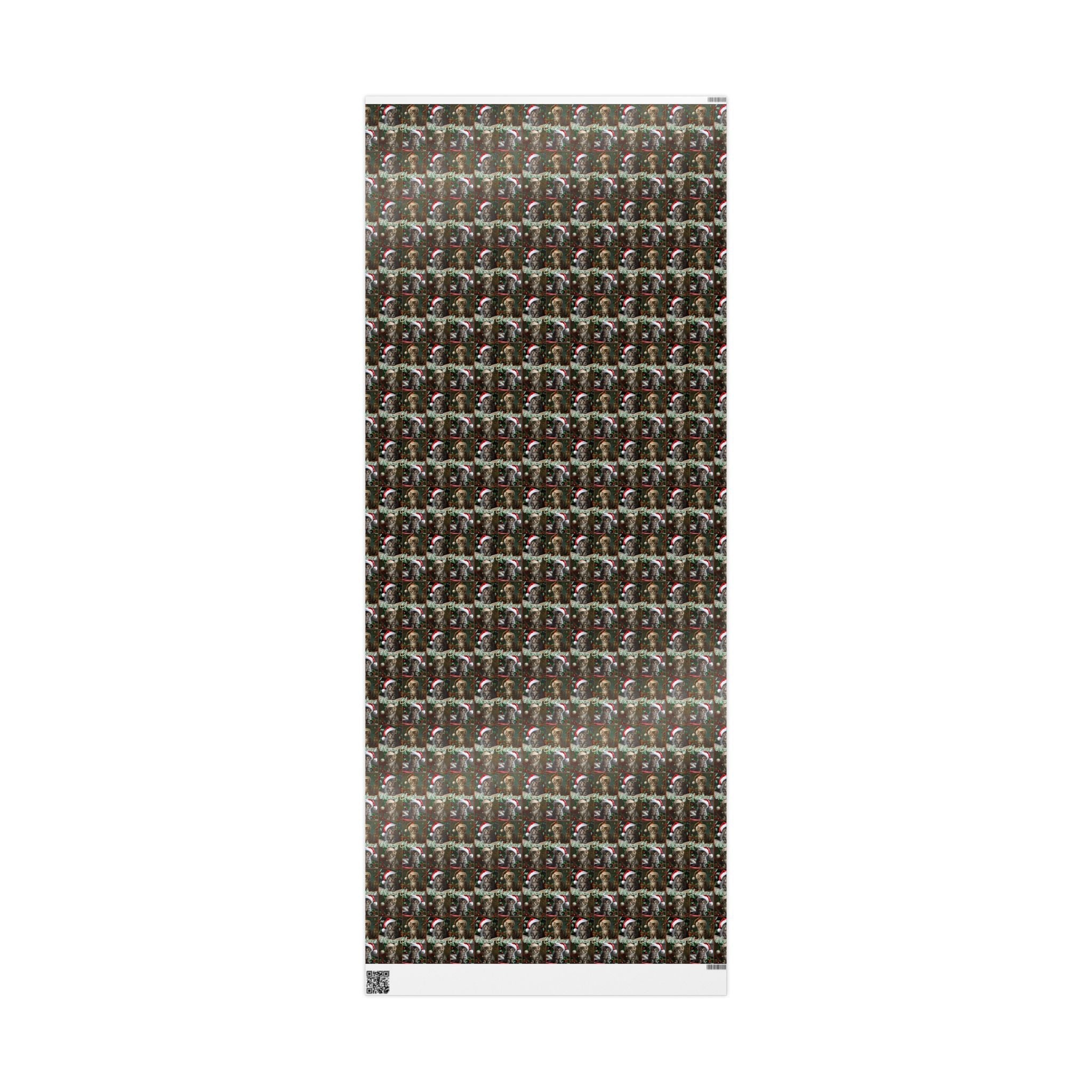 Meowy Christmas Kitten Themed Gift Wrap - Paper Products, Gift Wrapping Paper - EpiAl's Shop