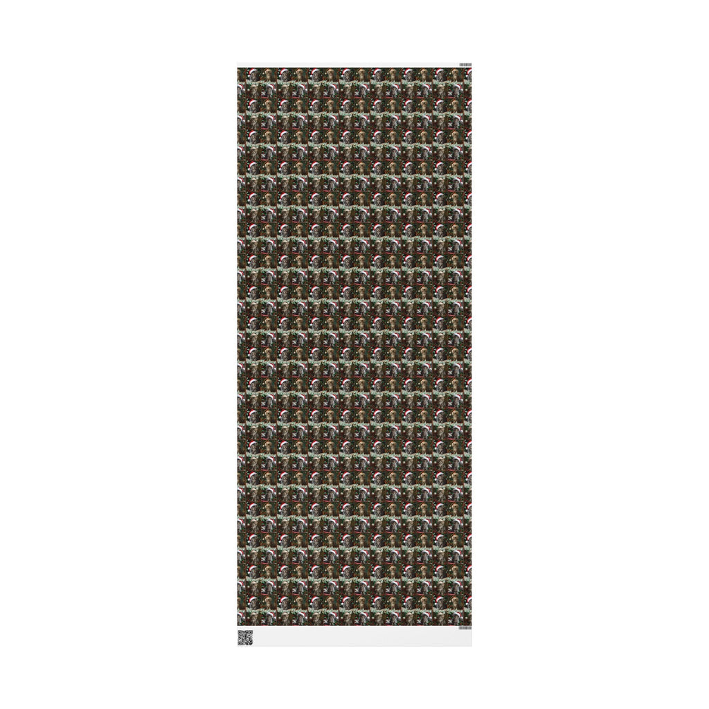 Meowy Christmas Kitten Themed Gift Wrap - Paper Products, Gift Wrapping Paper - EpiAl's Shop