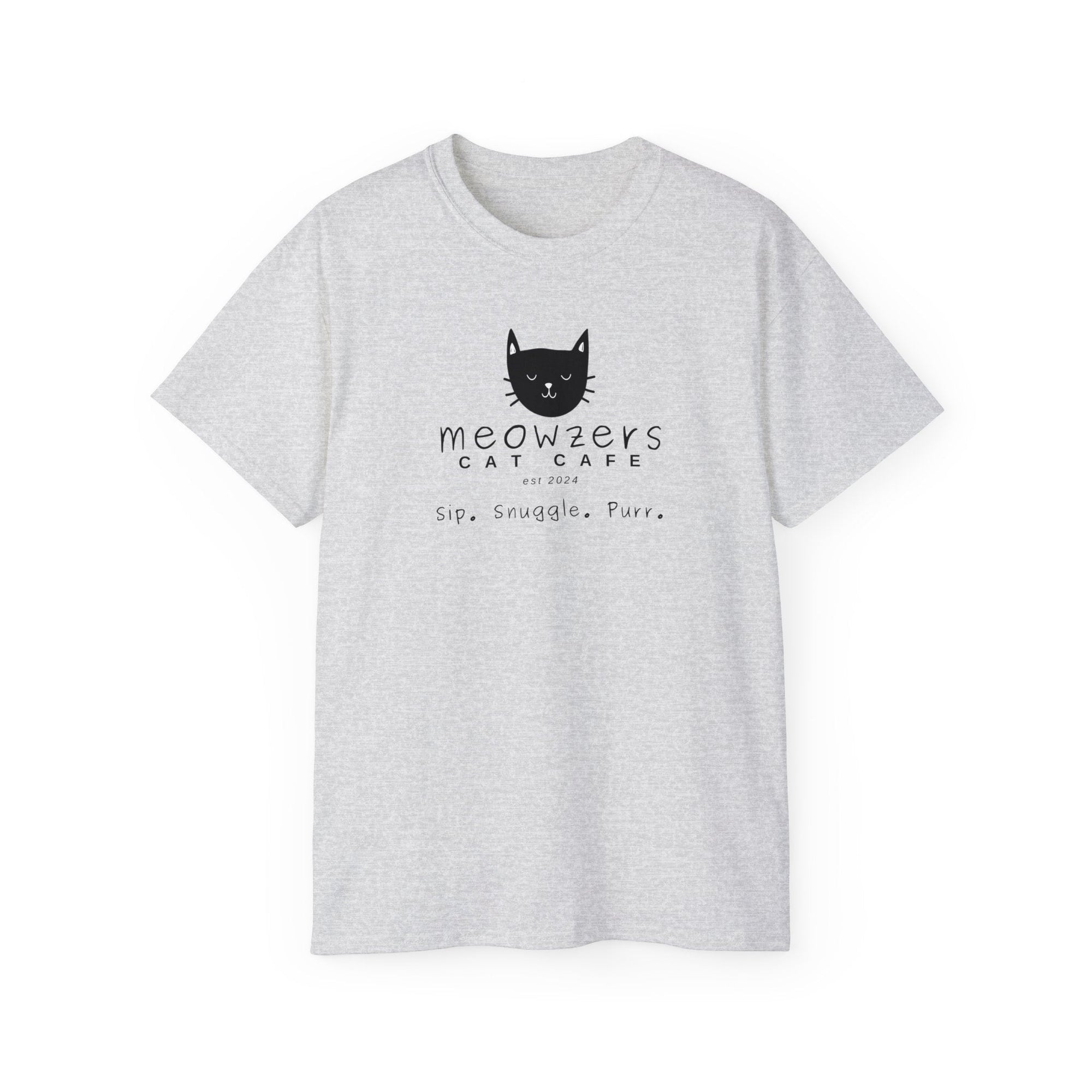 Meowzers Cafe Unisex Ultra Cotton Tee - T - Shirt - Epileptic Al’s Shop
