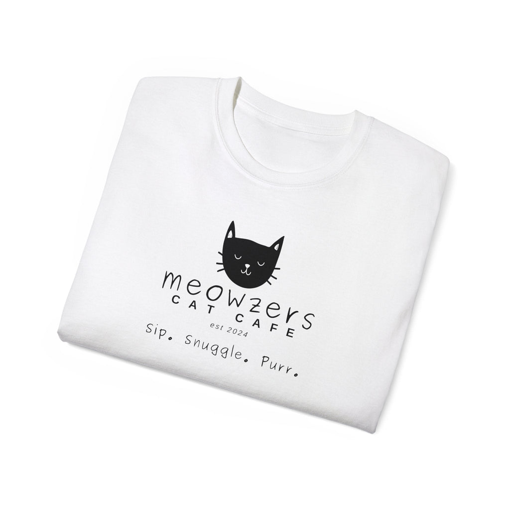 Meowzers Cafe Unisex Ultra Cotton Tee - T - Shirt - Epileptic Al’s Shop