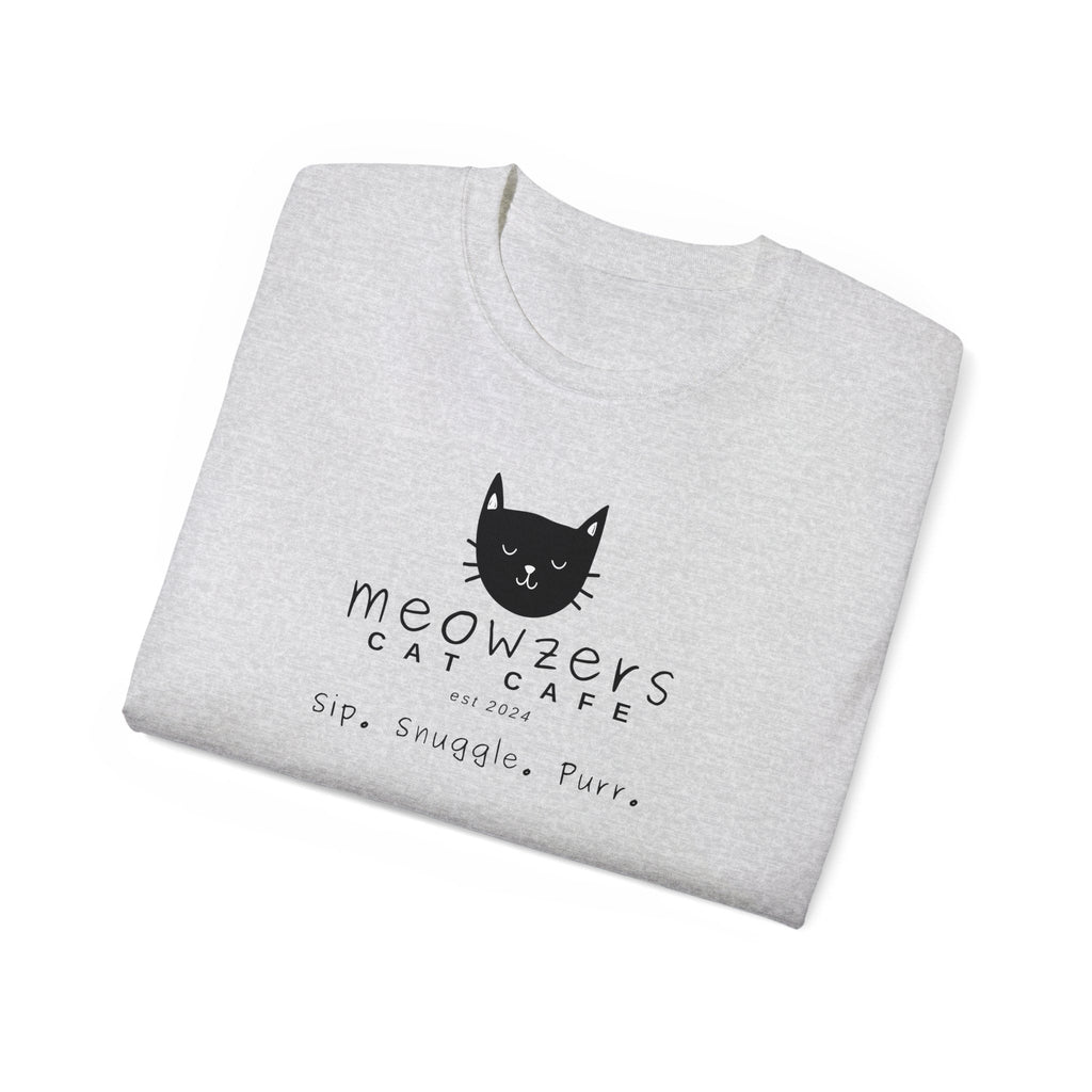 Meowzers Cafe Unisex Ultra Cotton Tee - T - Shirt - Epileptic Al’s Shop