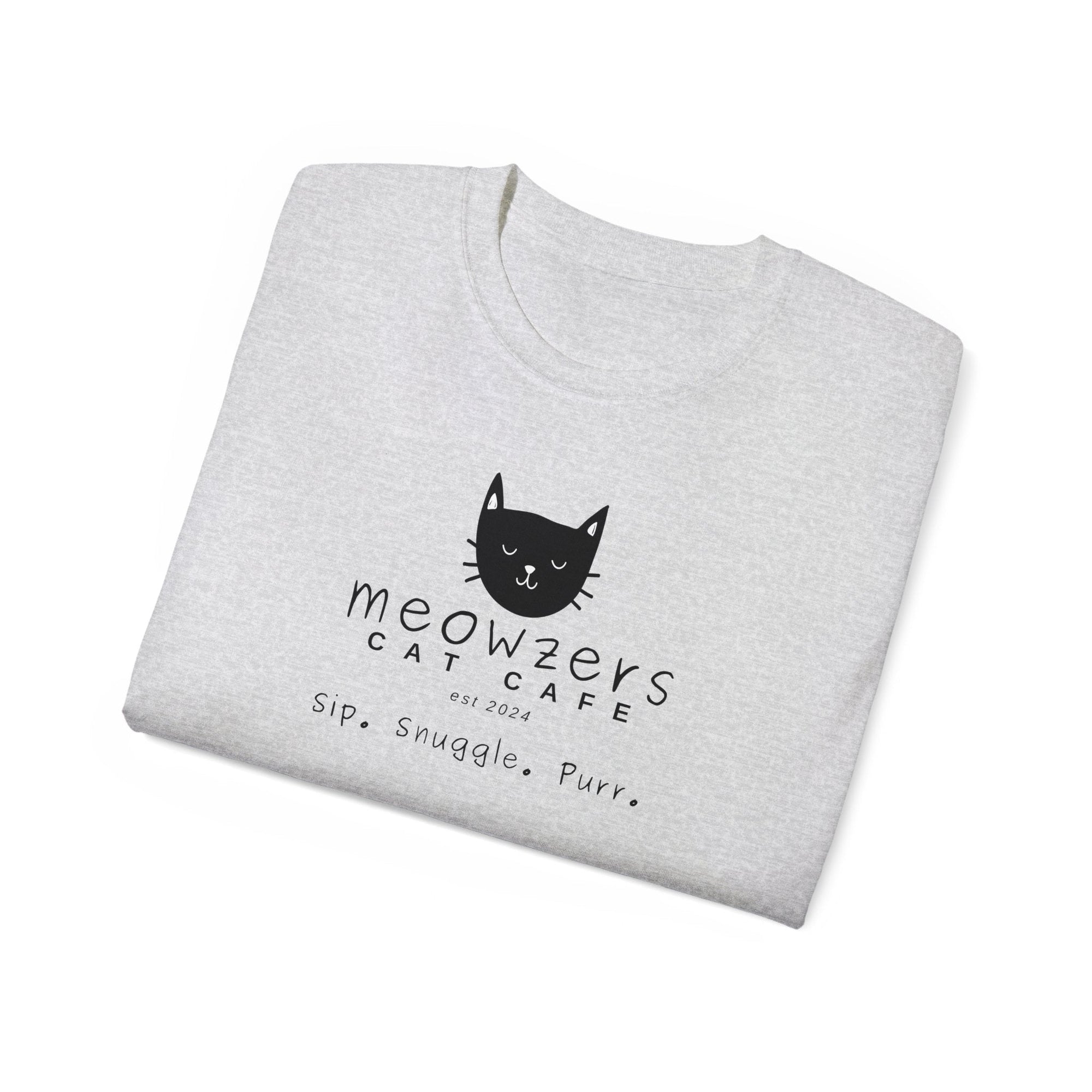 Meowzers Cafe Unisex Ultra Cotton Tee - T - Shirt - Epileptic Al’s Shop