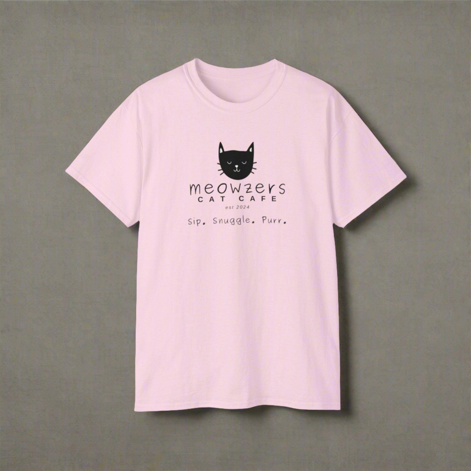 Meowzers Cafe Unisex Ultra Cotton Tee - T - Shirt - Epileptic Al’s Shop