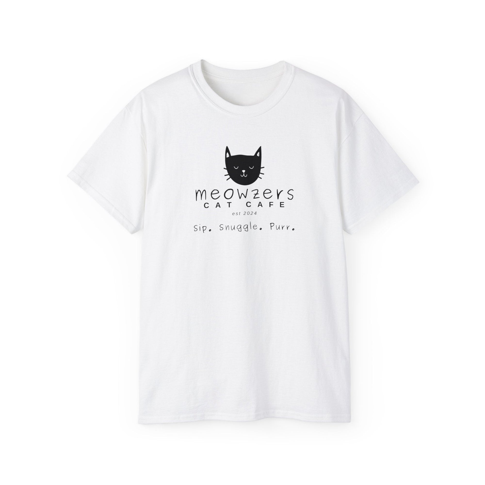 Meowzers Cafe Unisex Ultra Cotton Tee - T - Shirt - Epileptic Al’s Shop