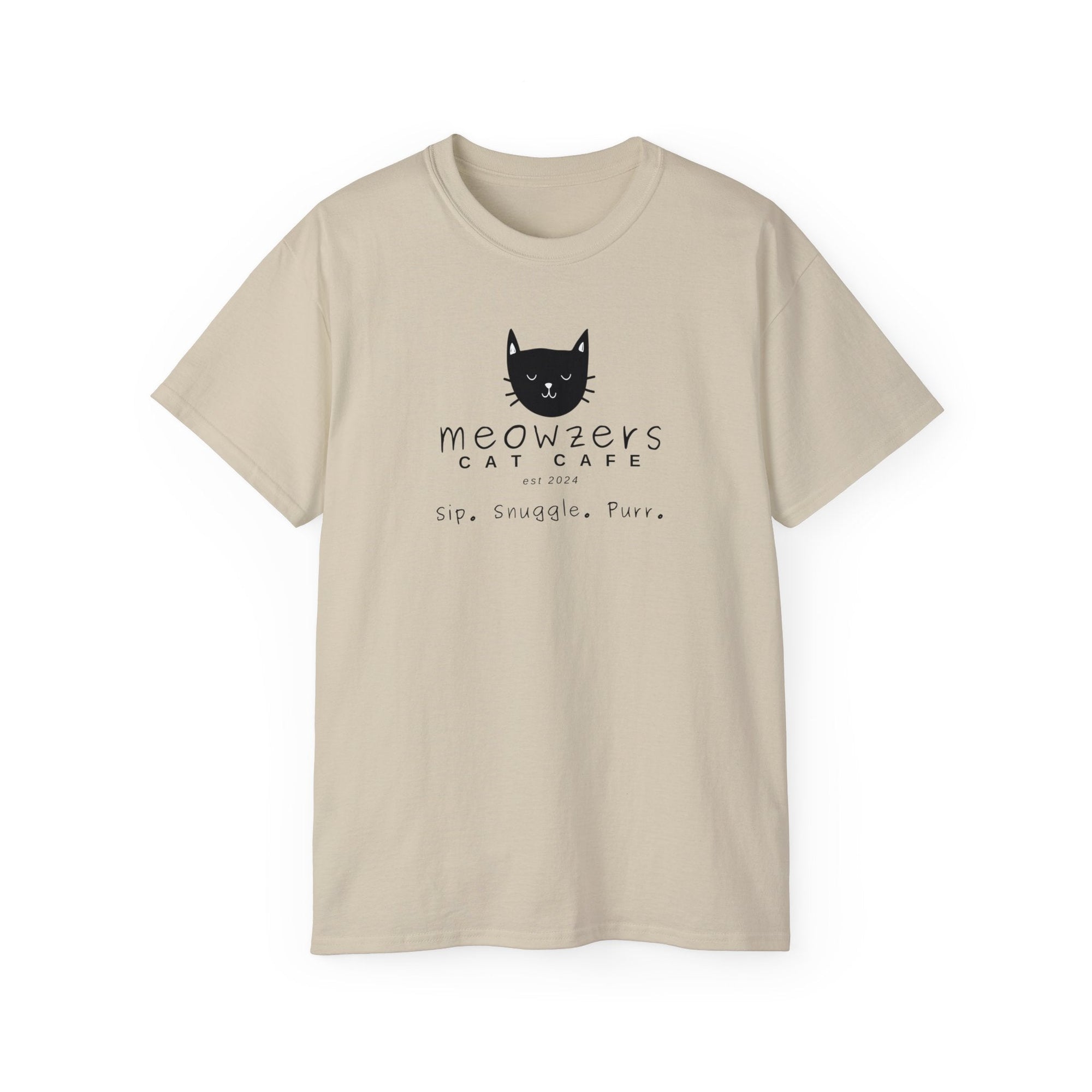 Meowzers Cafe Unisex Ultra Cotton Tee - T - Shirt - Epileptic Al’s Shop