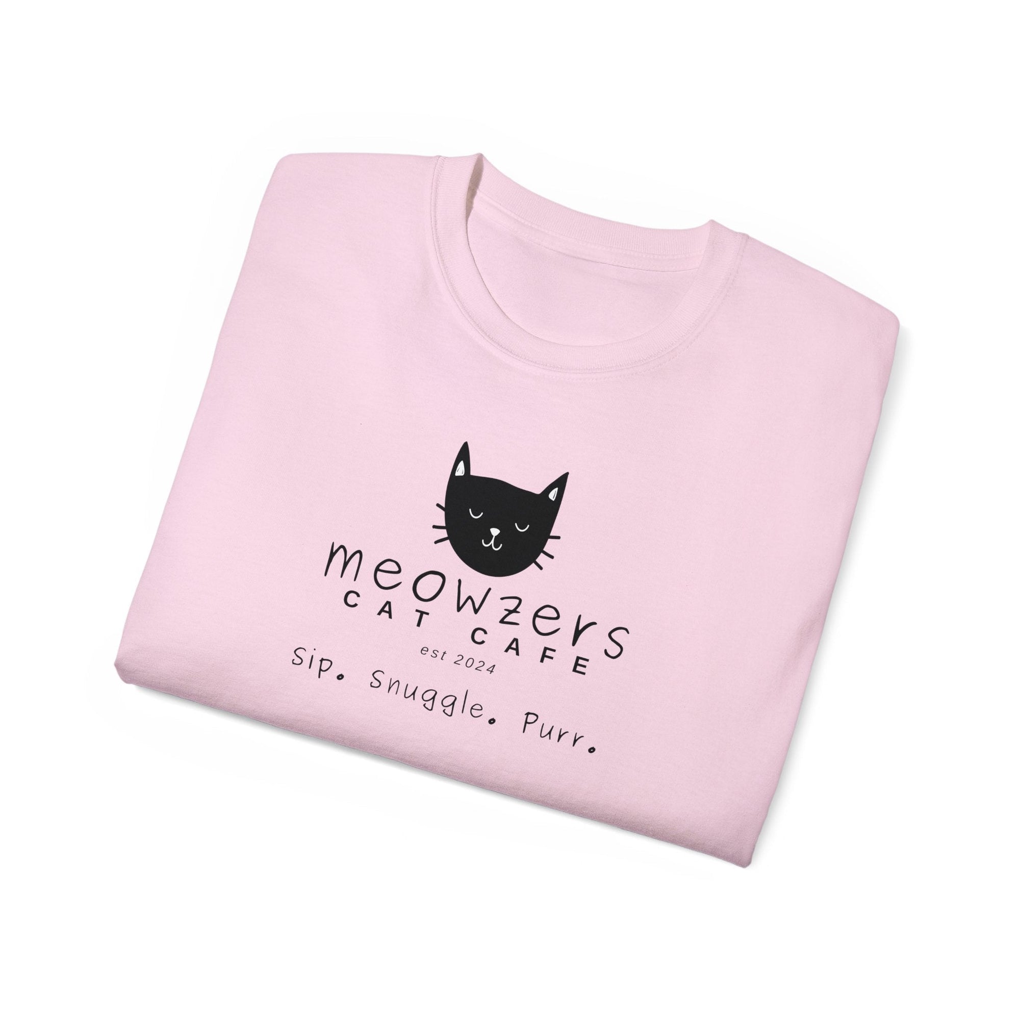 Meowzers Cafe Unisex Ultra Cotton Tee - T - Shirt - Epileptic Al’s Shop