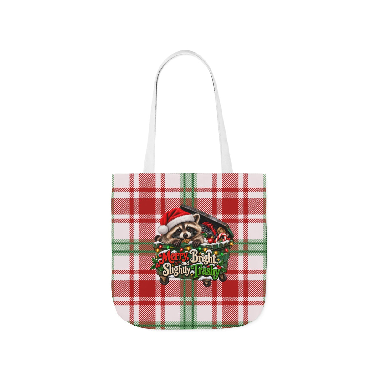 Merry, Bright & Slightly Trashy Jimothy Christmas Tote Bag - Bags, Tote - EpiAl's Shop