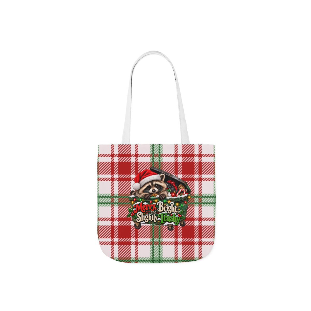 Merry, Bright & Slightly Trashy Jimothy Christmas Tote Bag - Bags, Tote - EpiAl's Shop