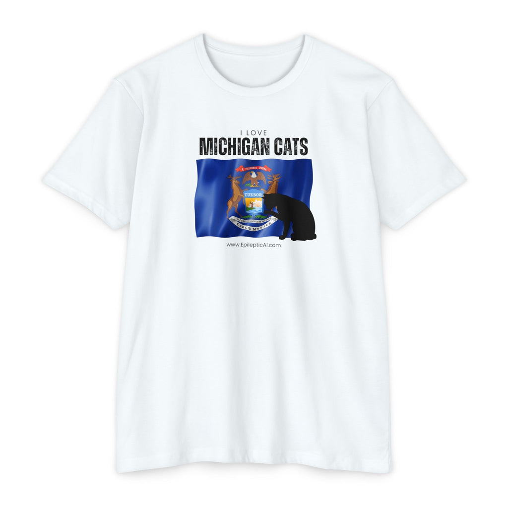 Michigan Cats Unisex CVC Jersey T - shirt - T - Shirt - Epileptic Al’s Shop