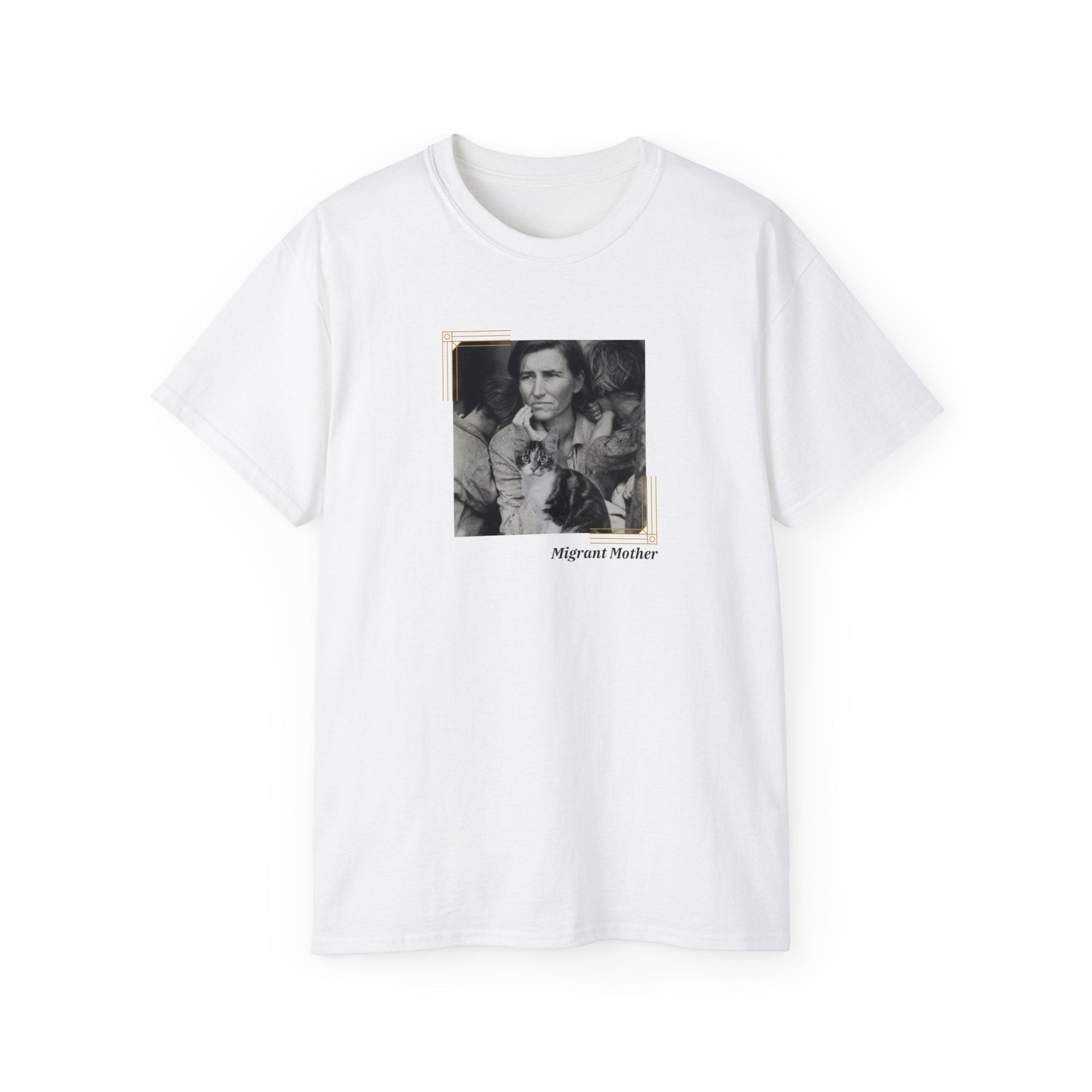 Migrant Mom Cat Unisex Ultra Cotton Tee - T - Shirt - Epileptic Al’s Shop