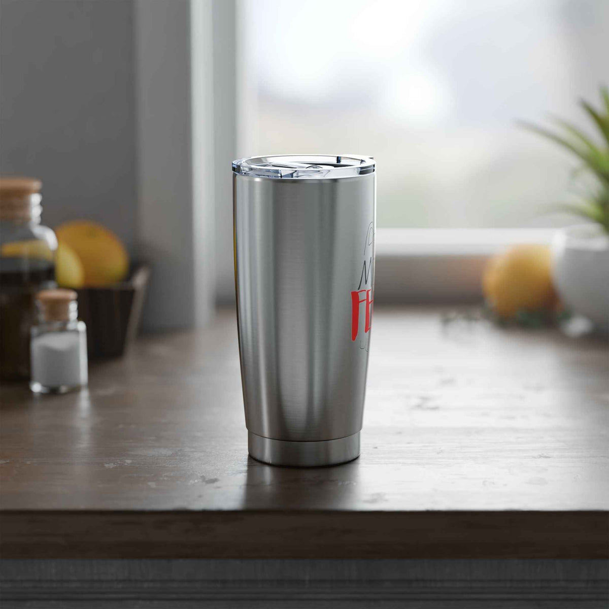 Mildly Feral 20oz Tumbler — Functioning, With Notes - Drinkware, Tumblers & Travel Mugs - EpiAl's Shop