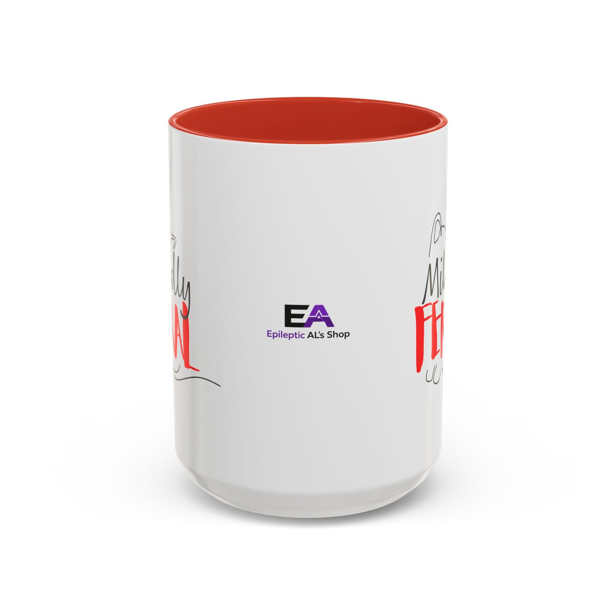 Mildly Feral Accent Mug — Morning Mood, Accurately Labeled - Drinkware, Coffee Mugs - EpiAl's Shop