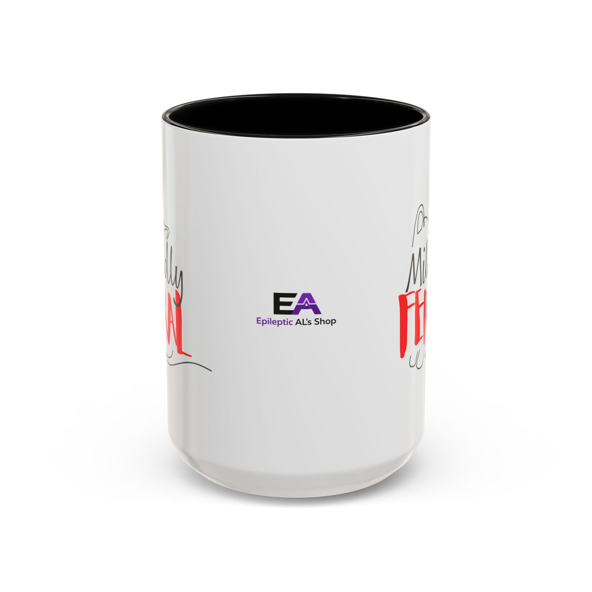 Mildly Feral Accent Mug — Morning Mood, Accurately Labeled - Drinkware, Coffee Mugs - EpiAl's Shop