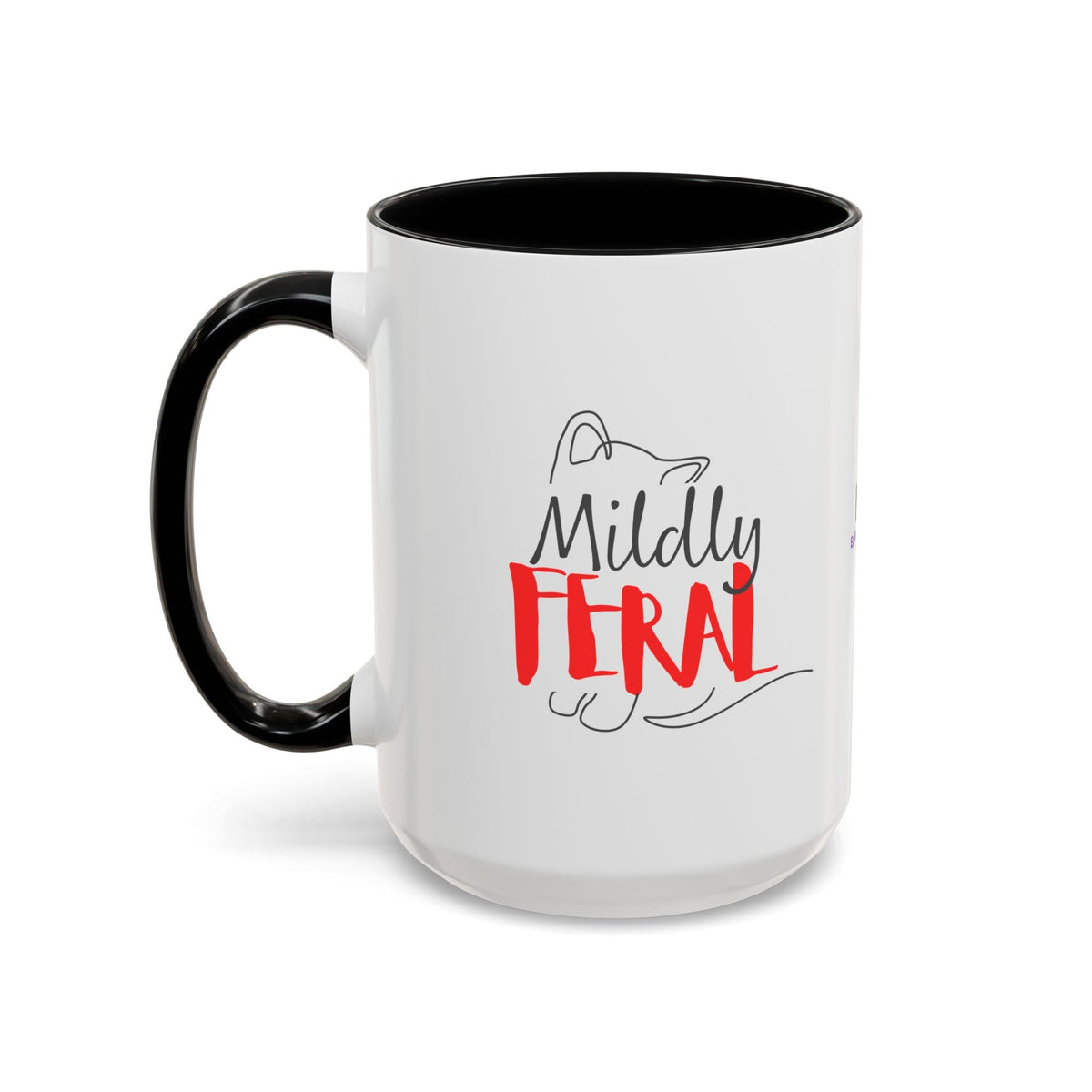 Mildly Feral Accent Mug — Morning Mood, Accurately Labeled - Drinkware, Coffee Mugs - EpiAl's Shop