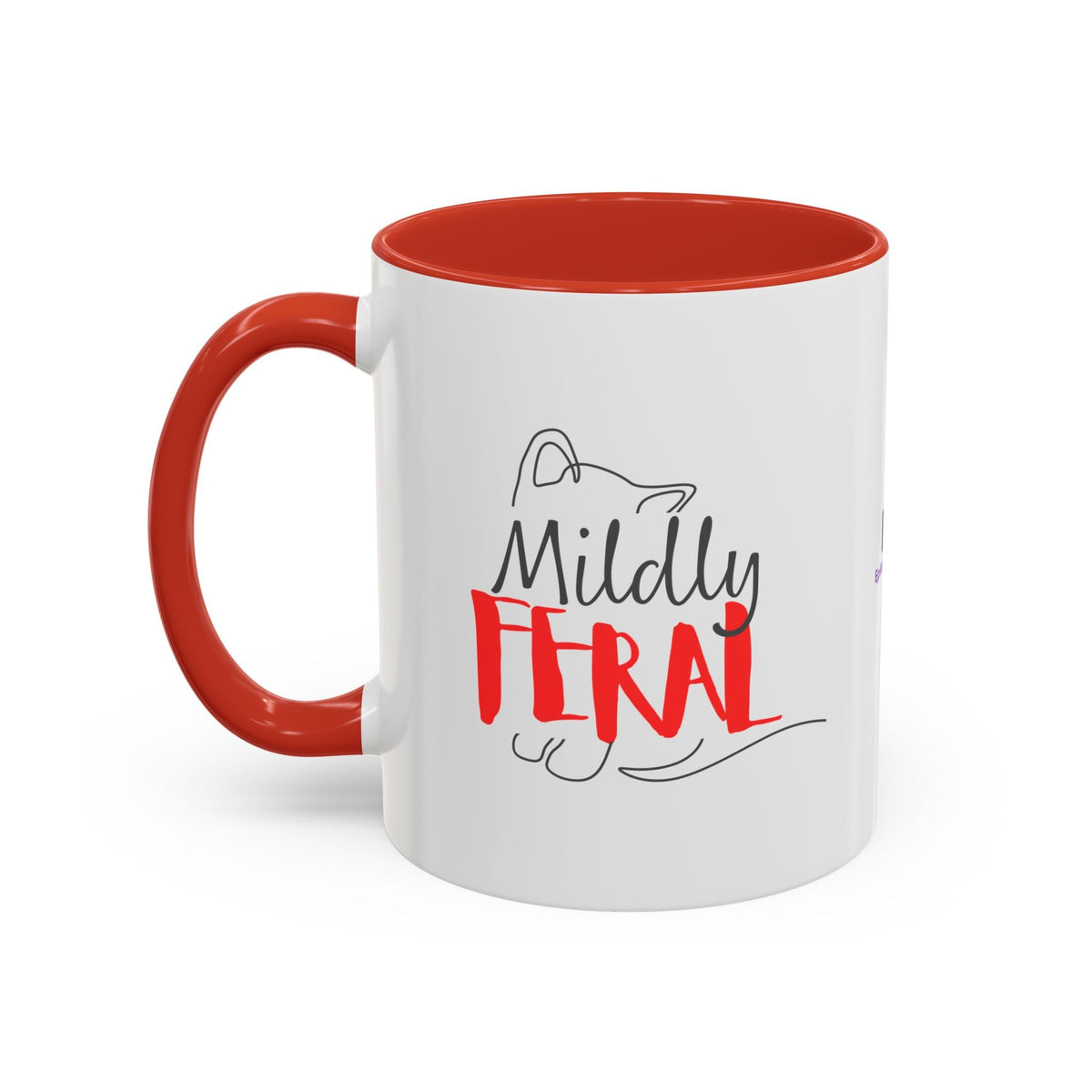 Mildly Feral Accent Mug — Morning Mood, Accurately Labeled - Drinkware, Coffee Mugs - EpiAl's Shop