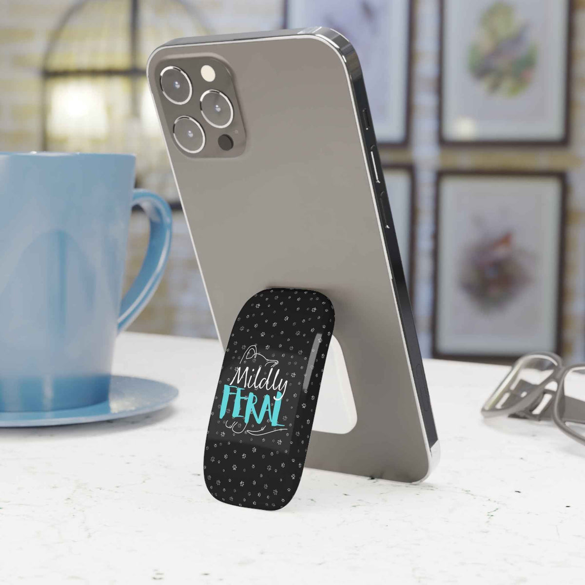 Mildly Feral Phone Grip — Functioning, Technically Edition - Stands, Phone - EpiAl's Shop